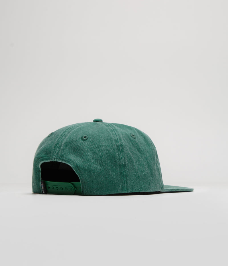 Sci-Fi Fantasy Wasted Logo Cap in Green