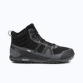 Xero Shoes Scrambler Mid II WP Men Boot in Black and Gray with Toe Facing Right