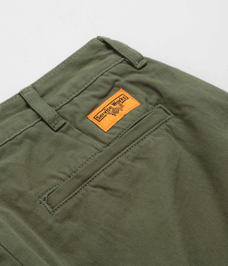 Service Works Drill Part Timer Pants in Olive