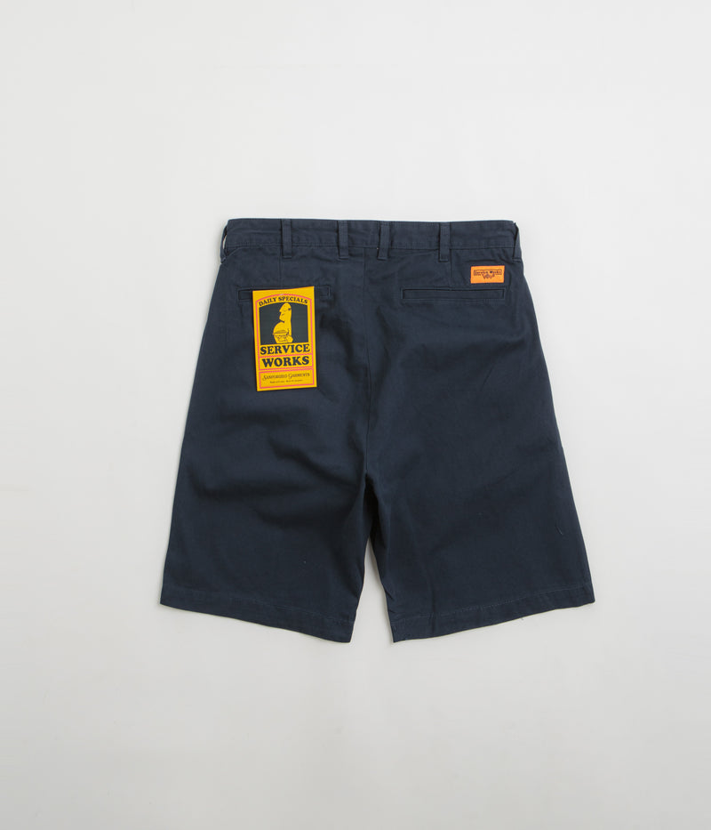Service Works Drill Part Timer Shorts in Navy
