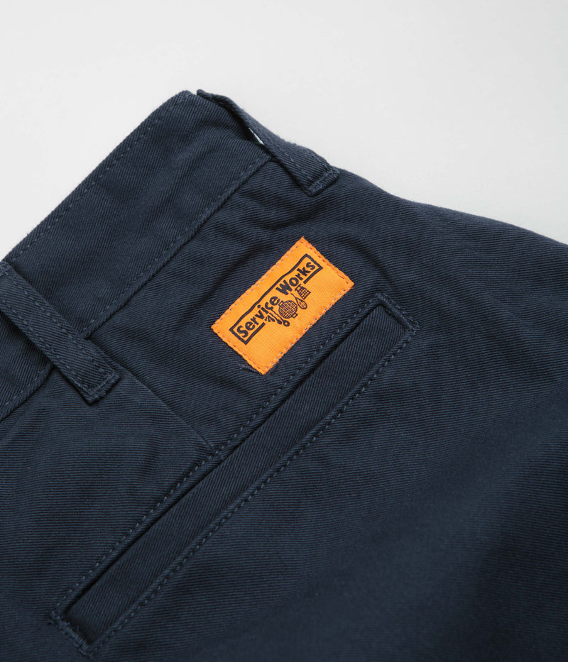 Service Works Drill Part Timer Shorts in Navy