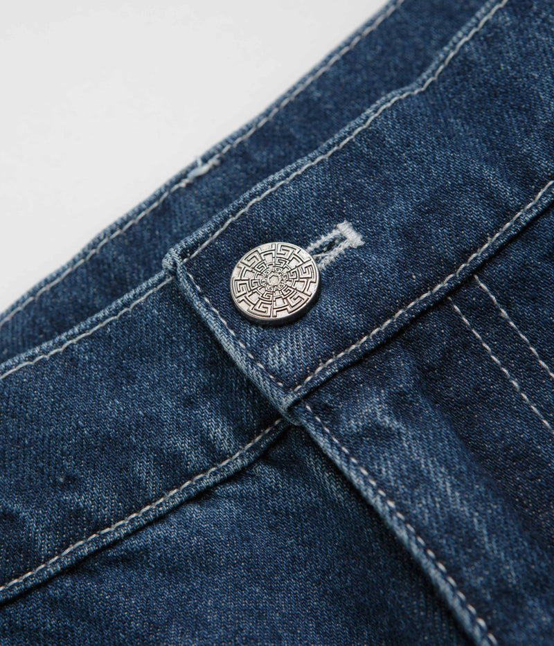 Sexhippies Carpenter Jeans in Medium Blue