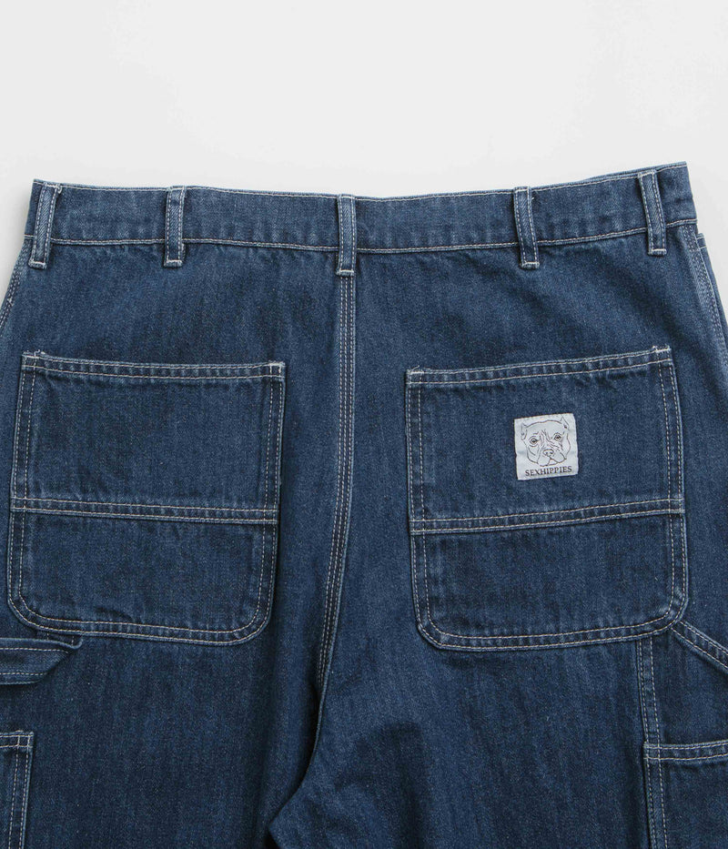 Sexhippies Carpenter Jeans in Medium Blue