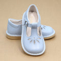 Sienna Toddler Girls Vintage Mary Janes - Appleseed Classic Vintage Bluebell Blue Mary Janes