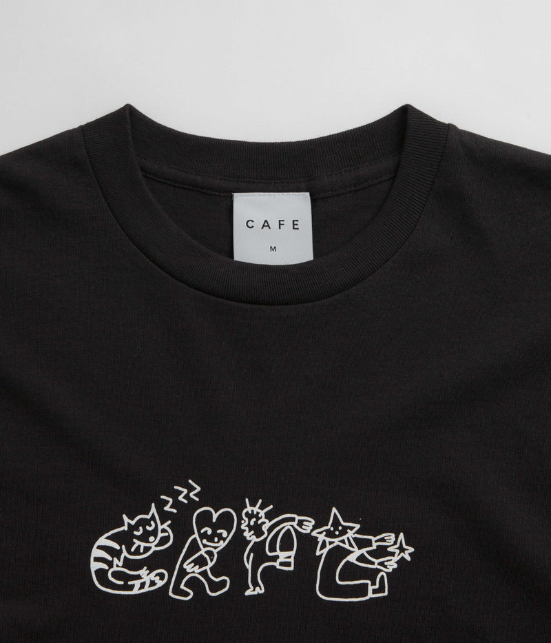 Skateboard Cafe Buddy T-Shirt in Black