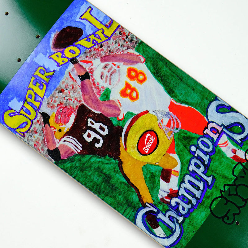 Snack Williams Super Bowl Skateboard Deck - 8.25"