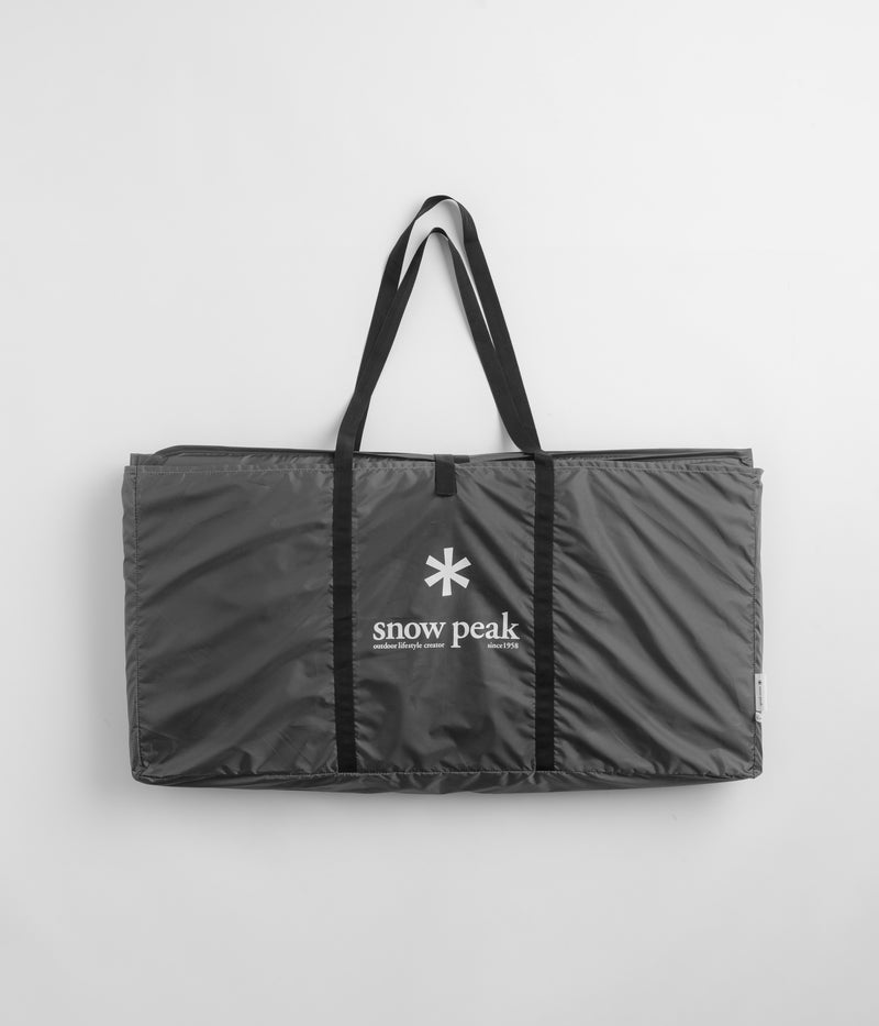 Snow Peak Amenity Dome Mat & Sheet Set in Black