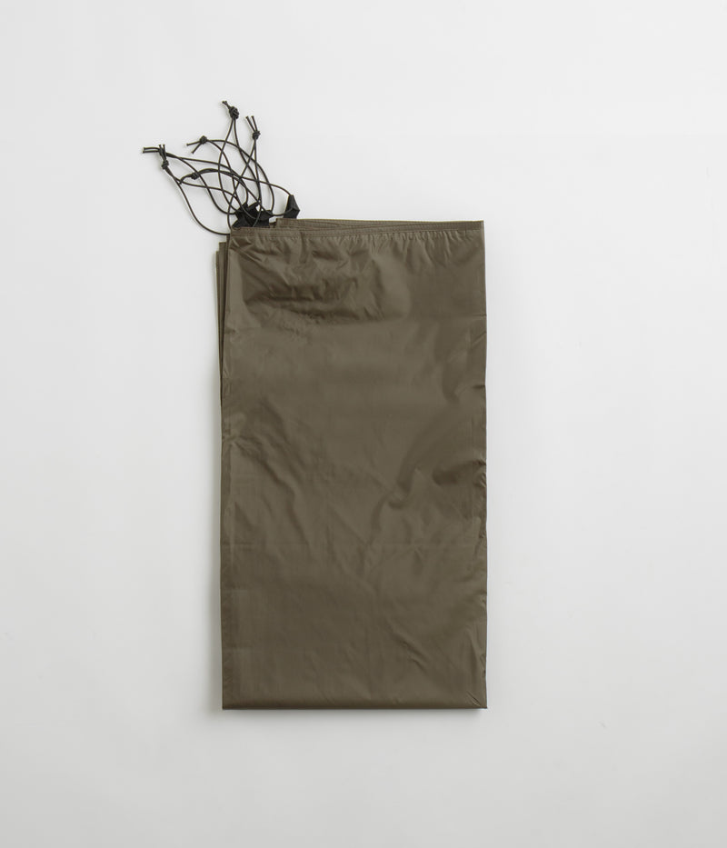 Snow Peak Amenity Dome Mat & Sheet Set in Black