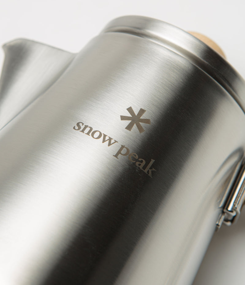 Snow Peak Field Barista Kettle in Stainless Steel