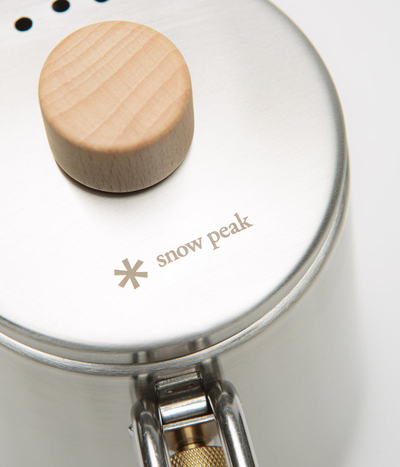 Snow Peak Field Barista Kettle in Stainless Steel