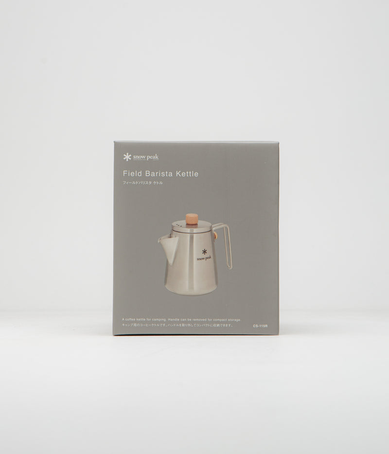 Snow Peak Field Barista Kettle in Stainless Steel