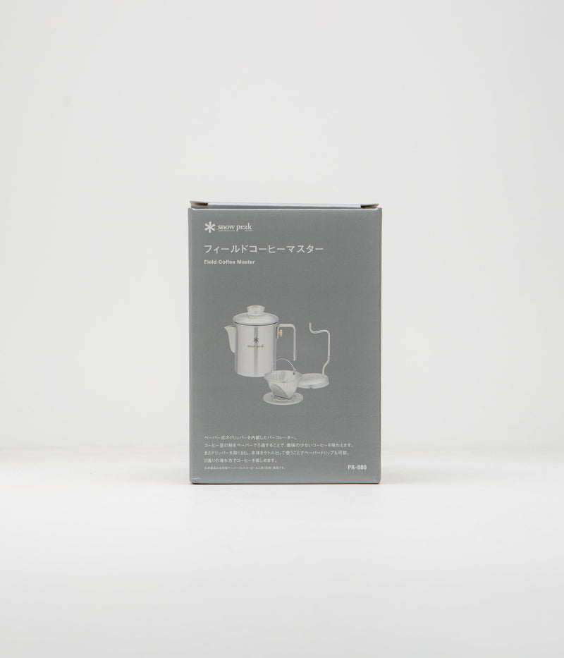 Snow Peak Field Coffee Master in Silver
