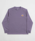 Snow Peak Living With Nature Long Sleeve T-Shirt in Purple