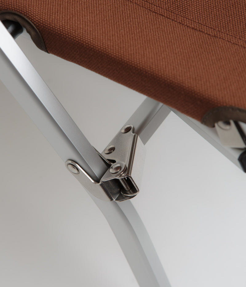 Snow Peak Low Beach Chair in Brown