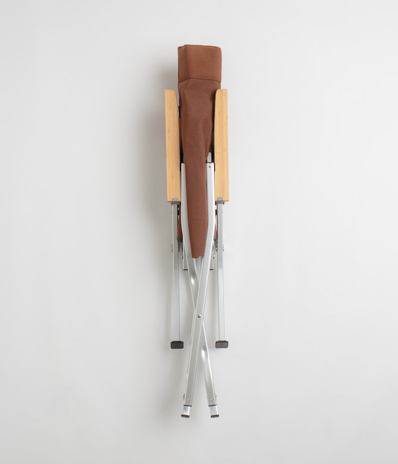 Snow Peak Low Beach Chair in Brown