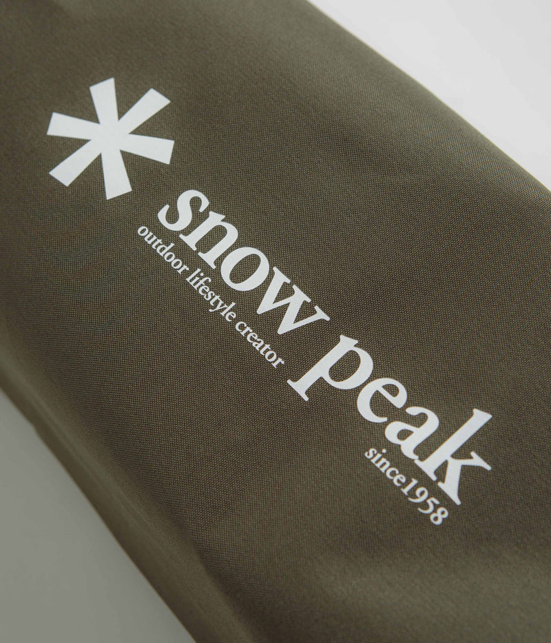 Snow Peak Low Beach Chair in Brown