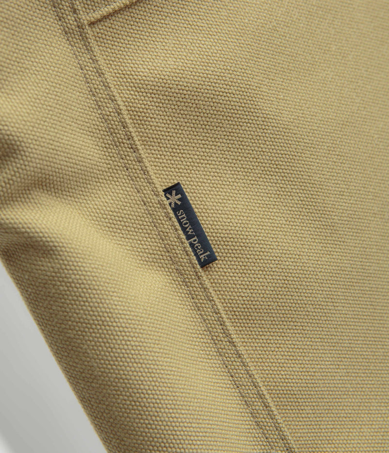 Snow Peak Low Beach Chair in Khaki