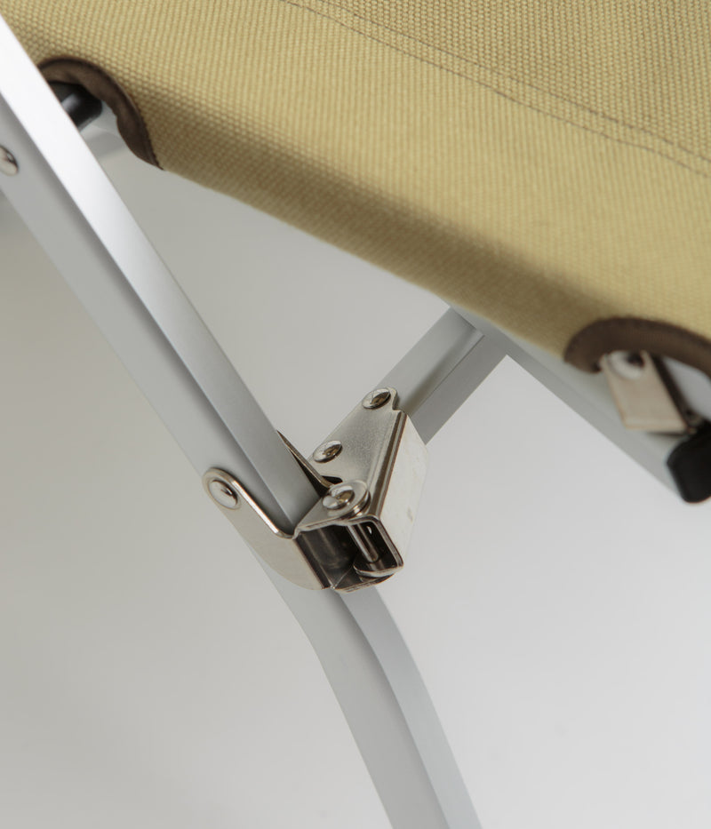 Snow Peak Low Beach Chair in Khaki