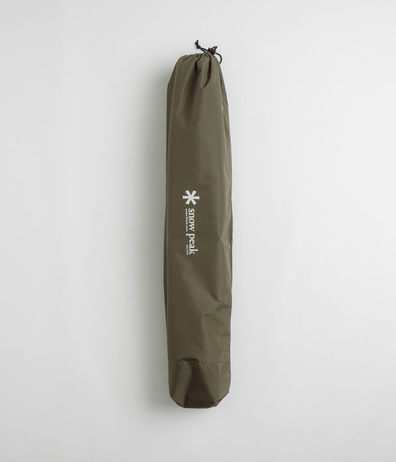 Snow Peak Low Beach Chair in Khaki