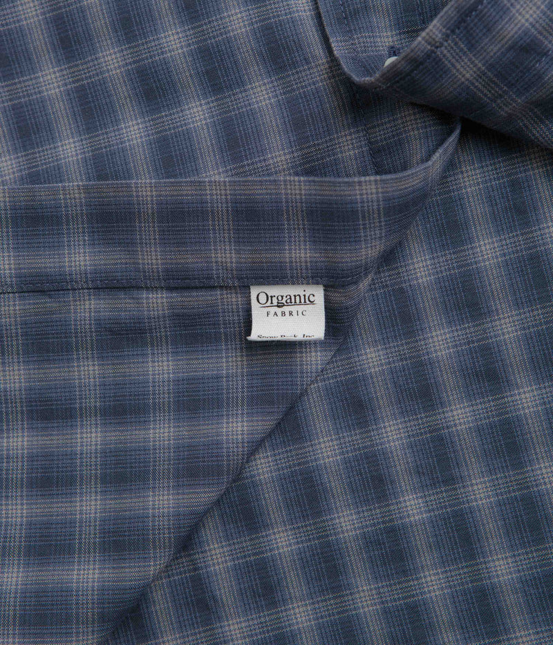 Snow Peak Ombre Check Shirt in Blue