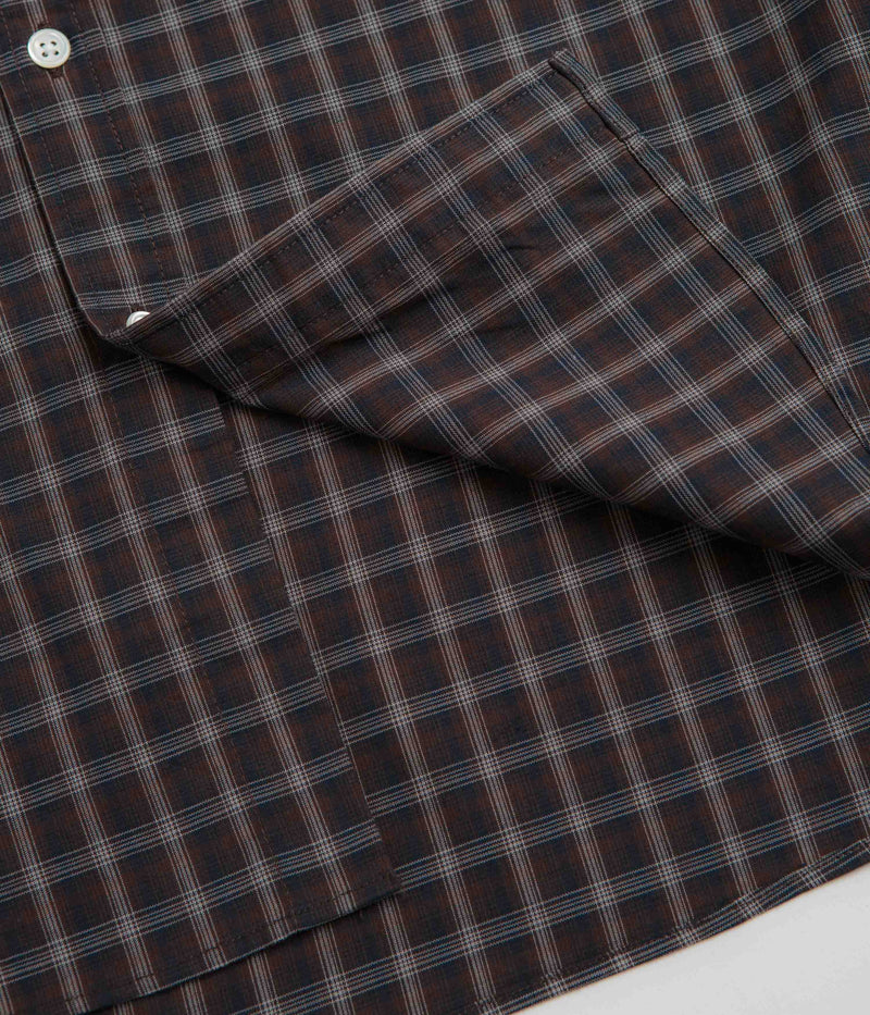 Snow Peak Ombre Check Shirt in Brown
