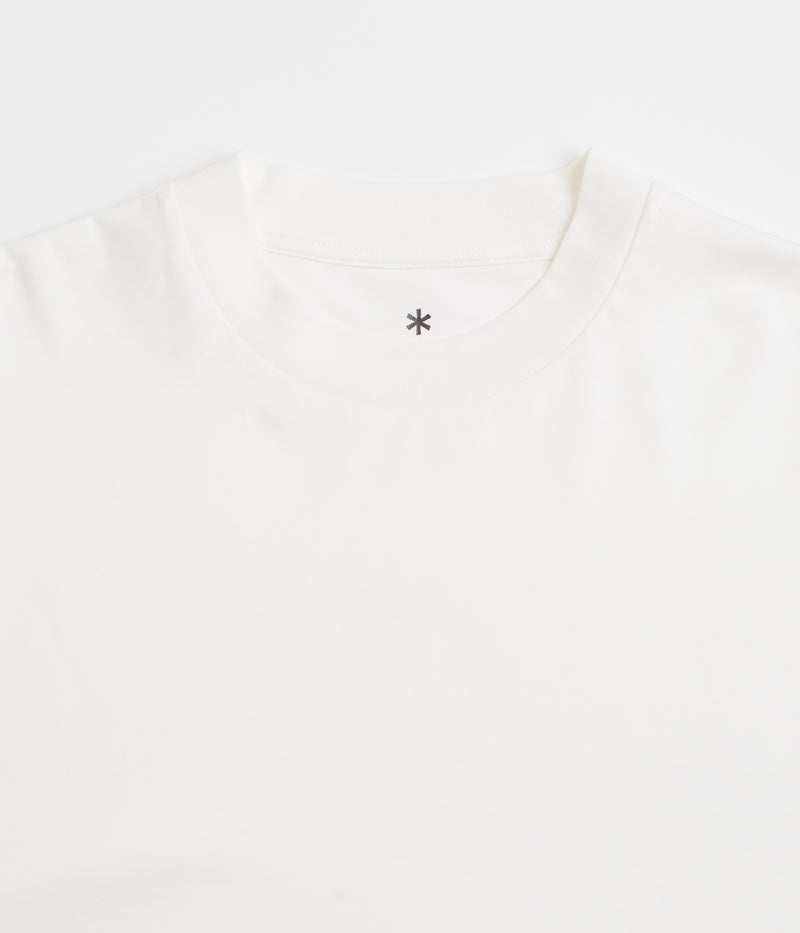 Snow Peak Organic Cotton Mercerized T-Shirt in White