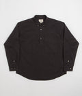Snow Peak Organic Cotton Pullover Shirt in Black