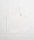 Snow Peak Soft Cotton Relaxed Logo T-Shirt in Off White