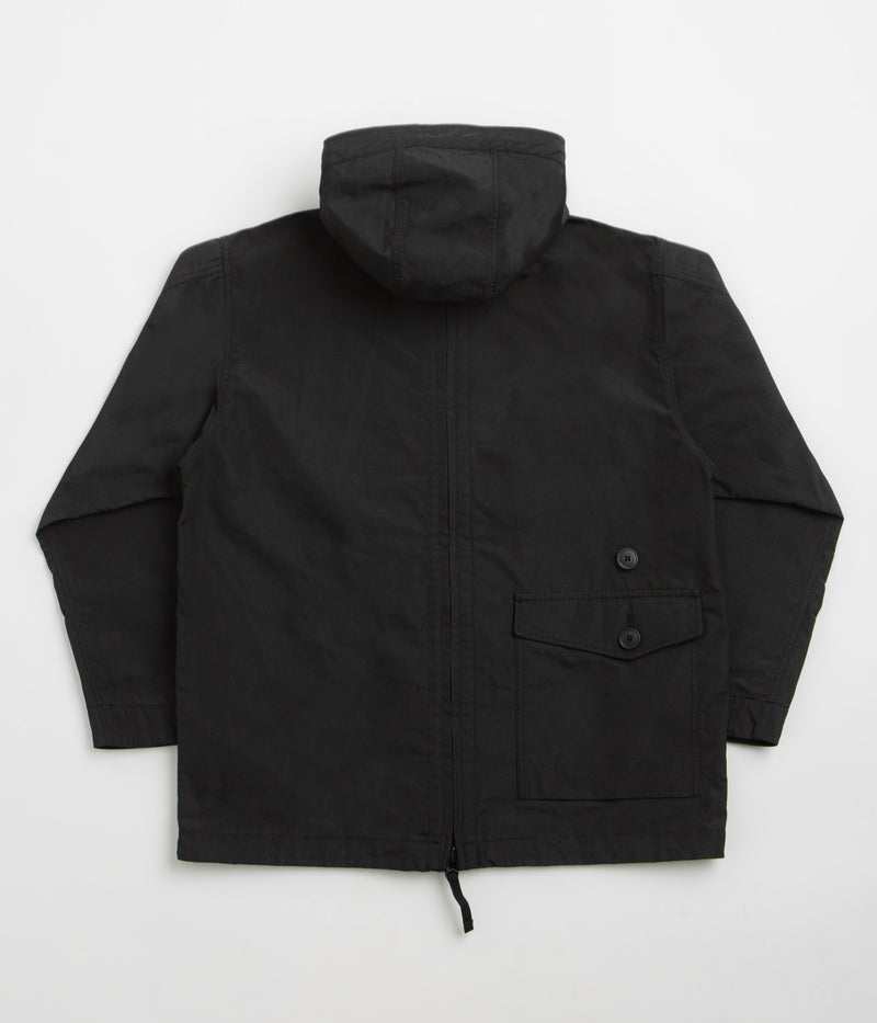 Snow Peak Takibi Ripstop Adjustable Jacket in Black