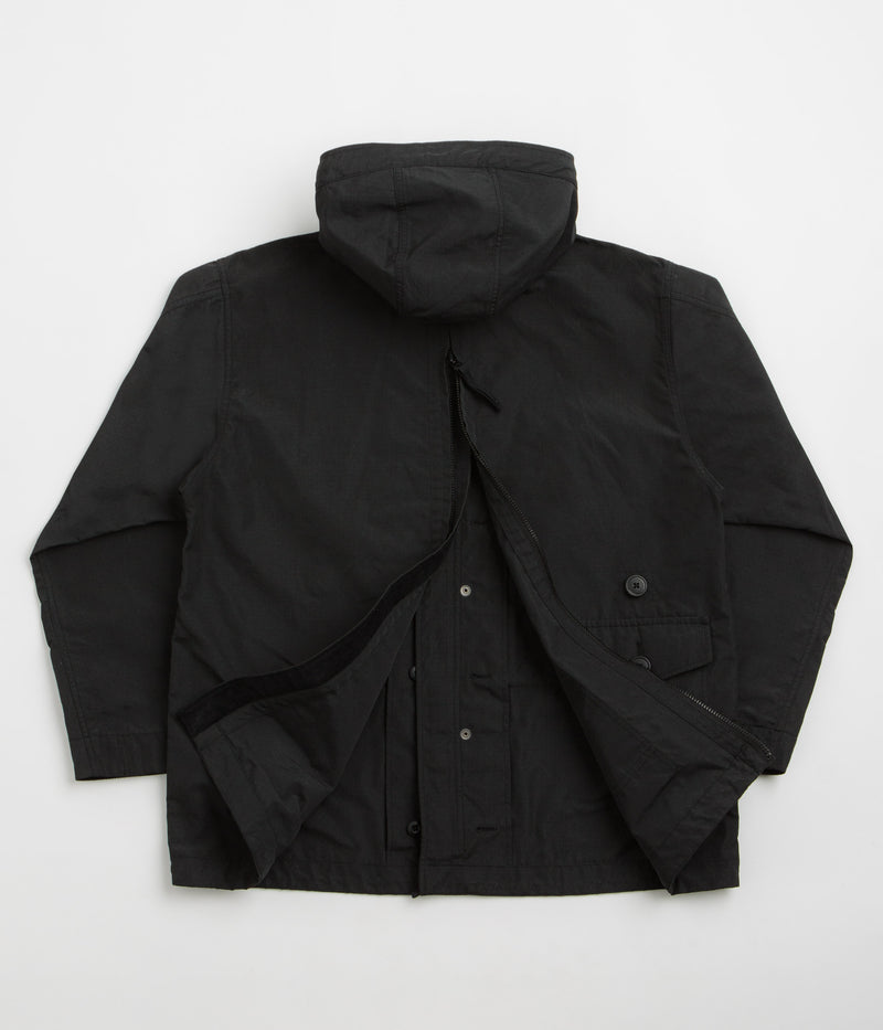 Snow Peak Takibi Ripstop Adjustable Jacket in Black