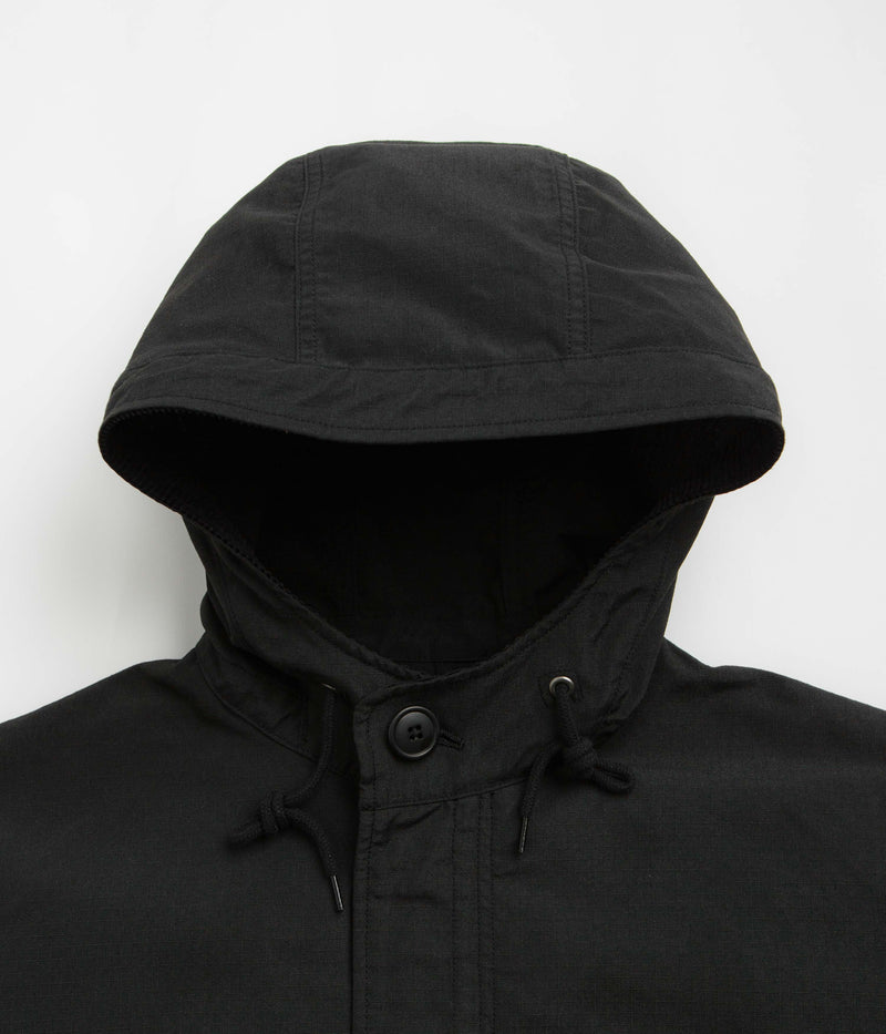 Snow Peak Takibi Ripstop Adjustable Jacket in Black