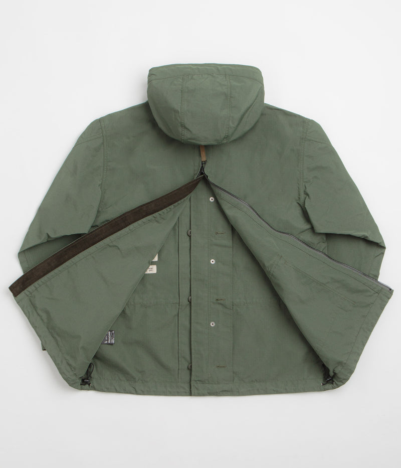 Snow Peak Takibi Ripstop Adjustable Jacket in Olive