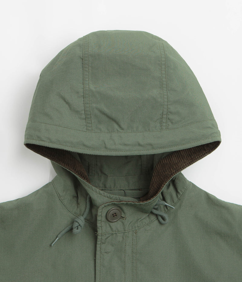 Snow Peak Takibi Ripstop Adjustable Jacket in Olive