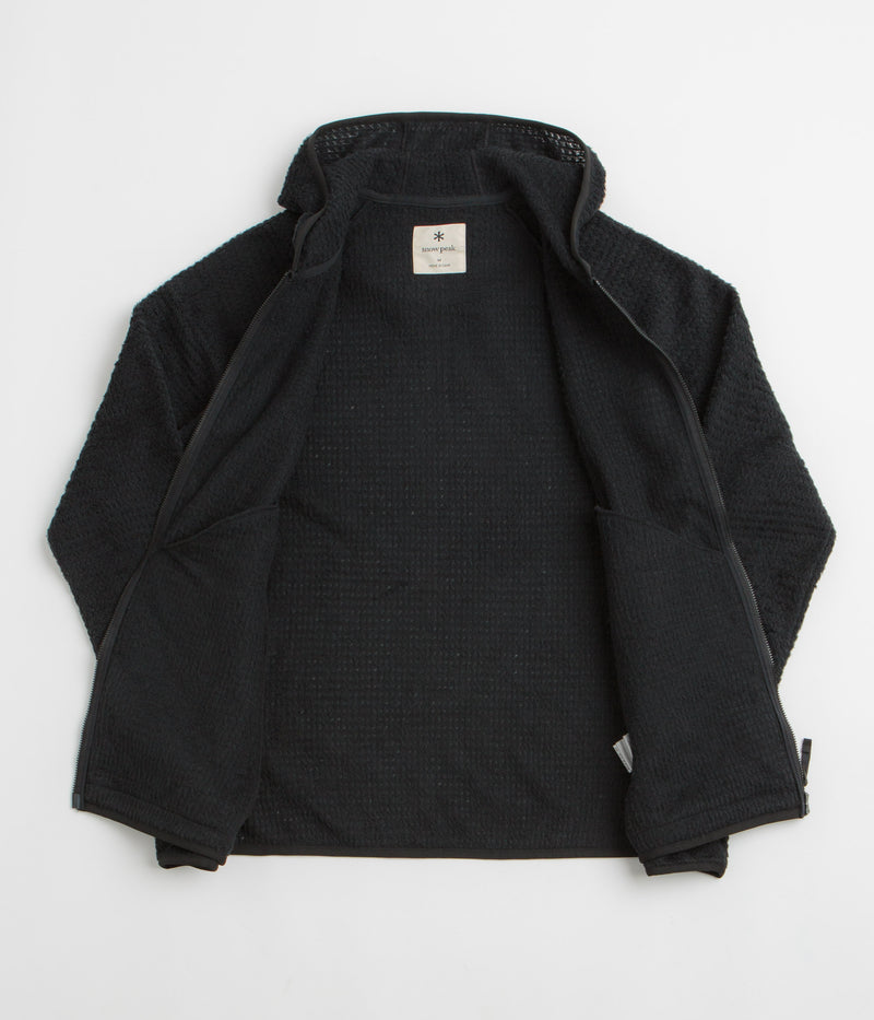 Snow Peak Thermo Control Zip Up Parka in Black