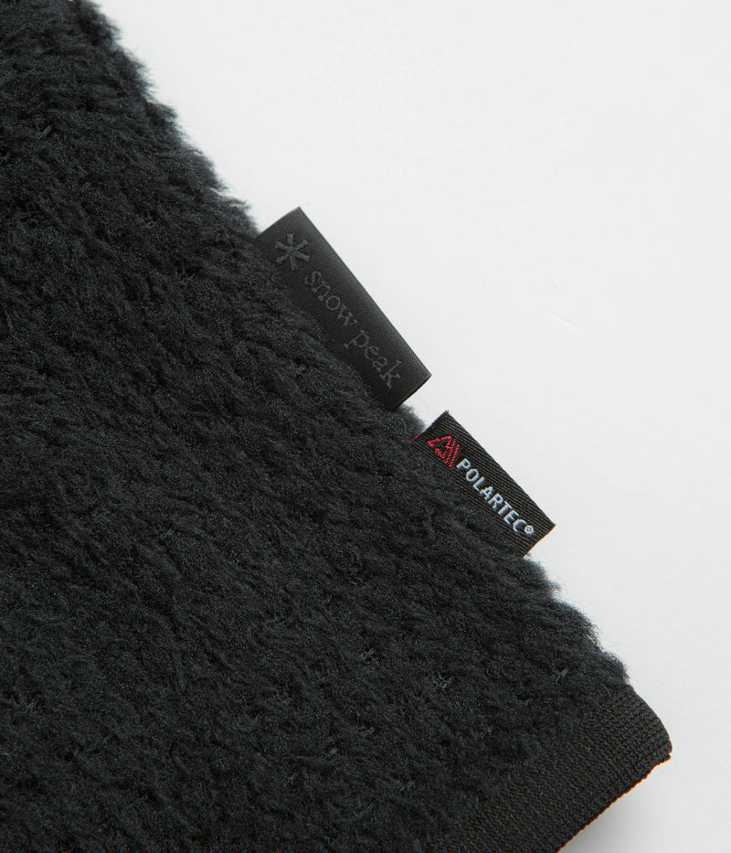 Snow Peak Thermo Control Zip Up Parka in Black