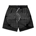 "SONAR" SHORTS (BLACK/BLACK)