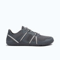 Xero Shoes Speed Force II Men Shoe in Steel Gray with Toe Facing Right
