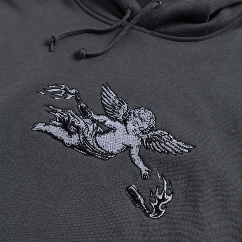 Spitfire Molotov Angel Hoodie - Charcoal/Black/White