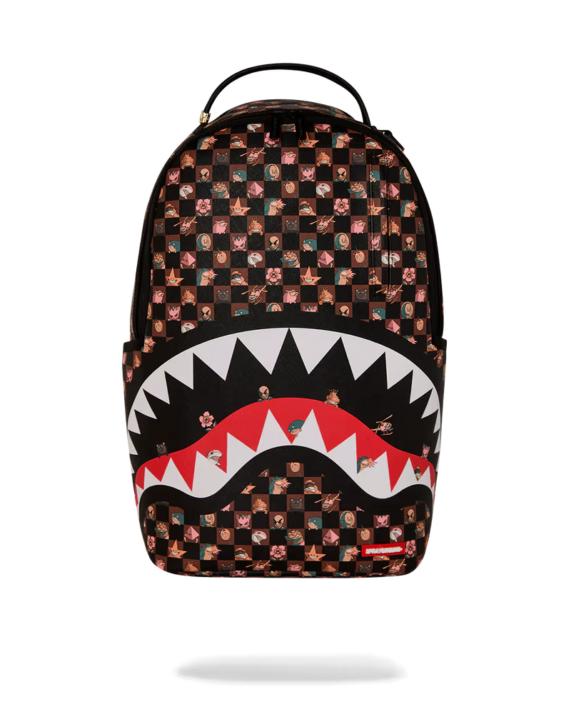Sprayground Peeking Characters Remix Backpack