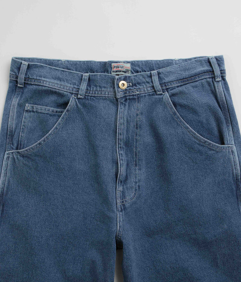 Stan Ray Big Job Painter Pants in Heavy Stone Wash Denim