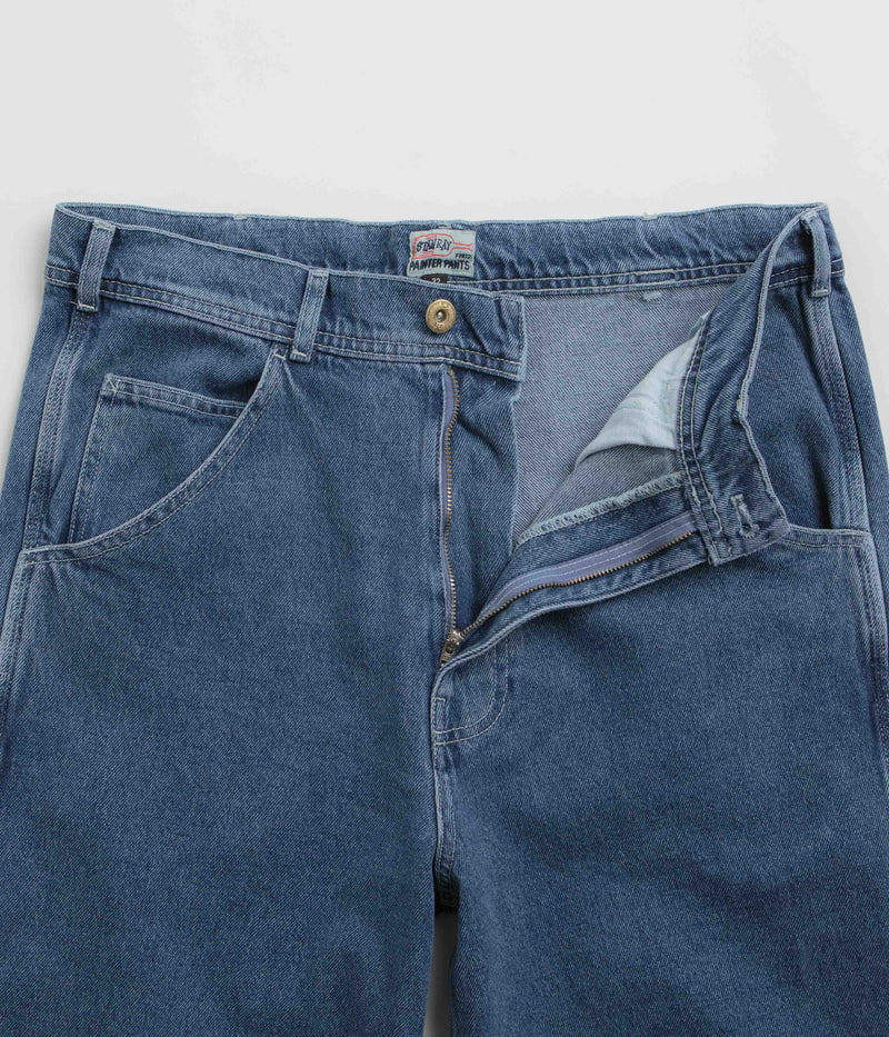 Stan Ray Big Job Painter Pants in Heavy Stone Wash Denim