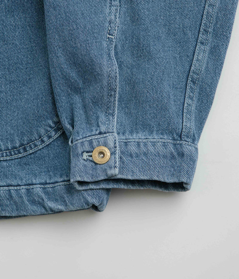 Stan Ray Coverall Jacket in Heavy Stone Wash Denim