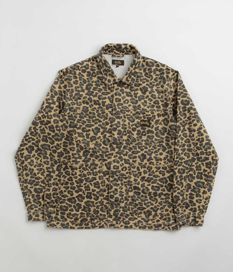 Stan Ray Coverall Jacket in Leopard Camo