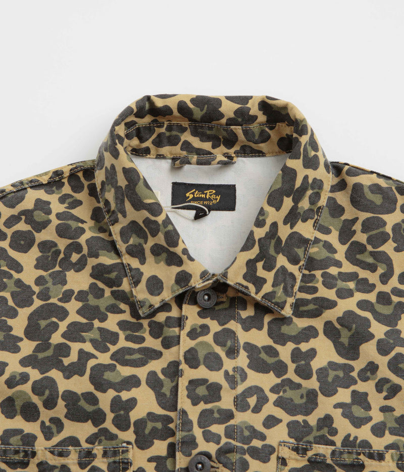 Stan Ray Coverall Jacket in Leopard Camo