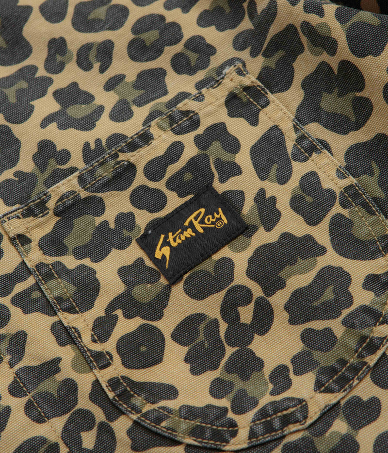 Stan Ray Coverall Jacket in Leopard Camo