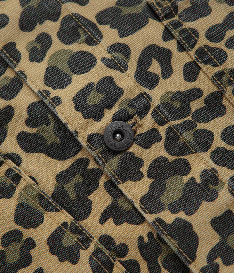 Stan Ray Coverall Jacket in Leopard Camo