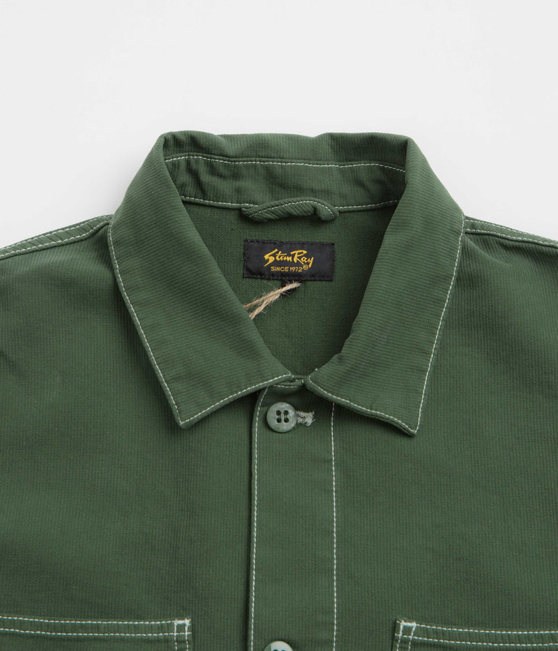 Stan Ray Coverall Jacket in Racing Green Bedford Cord