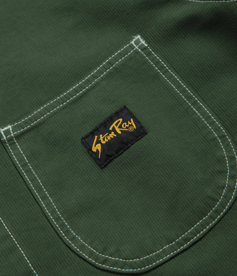 Stan Ray Coverall Jacket in Racing Green Bedford Cord