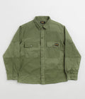 Stan Ray CPO Shirt in Olive Sateen and Ripstop