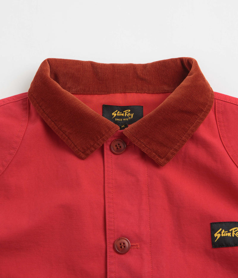 Stan Ray Hunters Jacket in Aged Red Half Panama